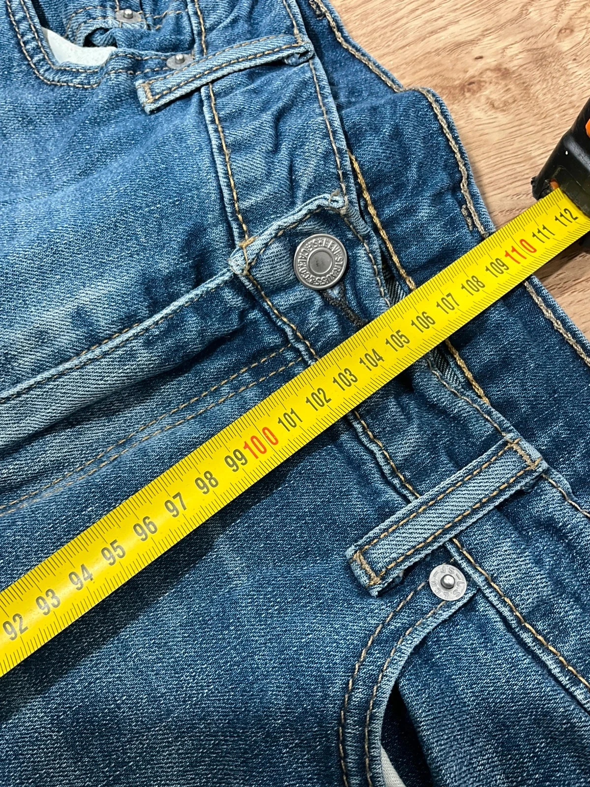 Jean Levi’s Straight W38 L32 Vintage Bleu Lvh 256 – photo 16